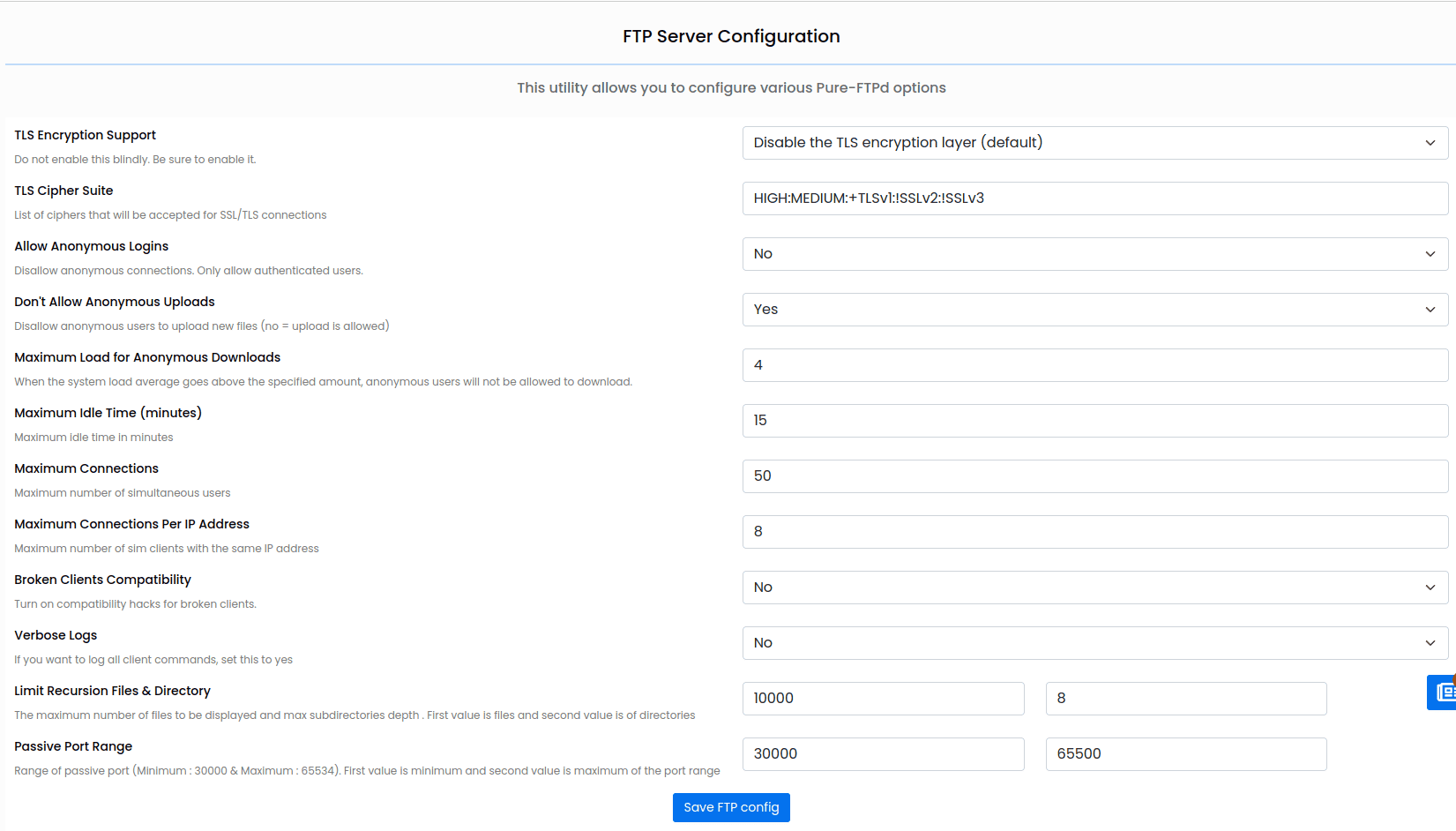 FTP Management in Webuzo-14.png