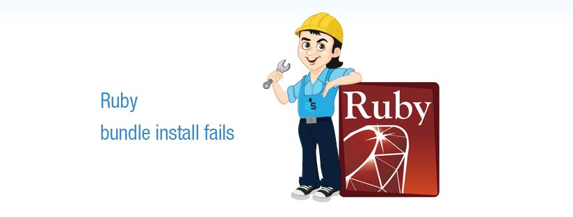 Ruby – bundle install fails